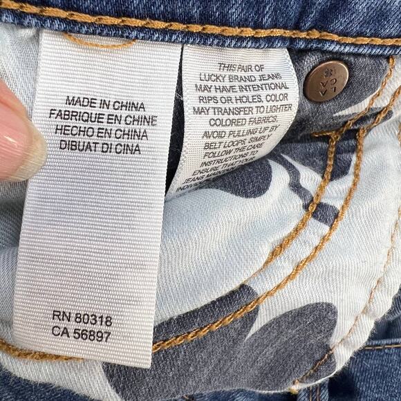 Lucky Brand Women's Charlie Skinny Jeans Size 14/32 Modern Normcore Preppy - Picture 6 of 14